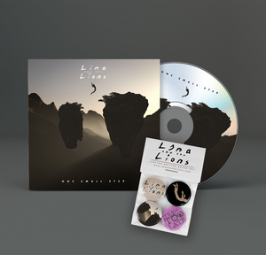 LIMITED EDITION - One Small Step Signed CD + Badge Set